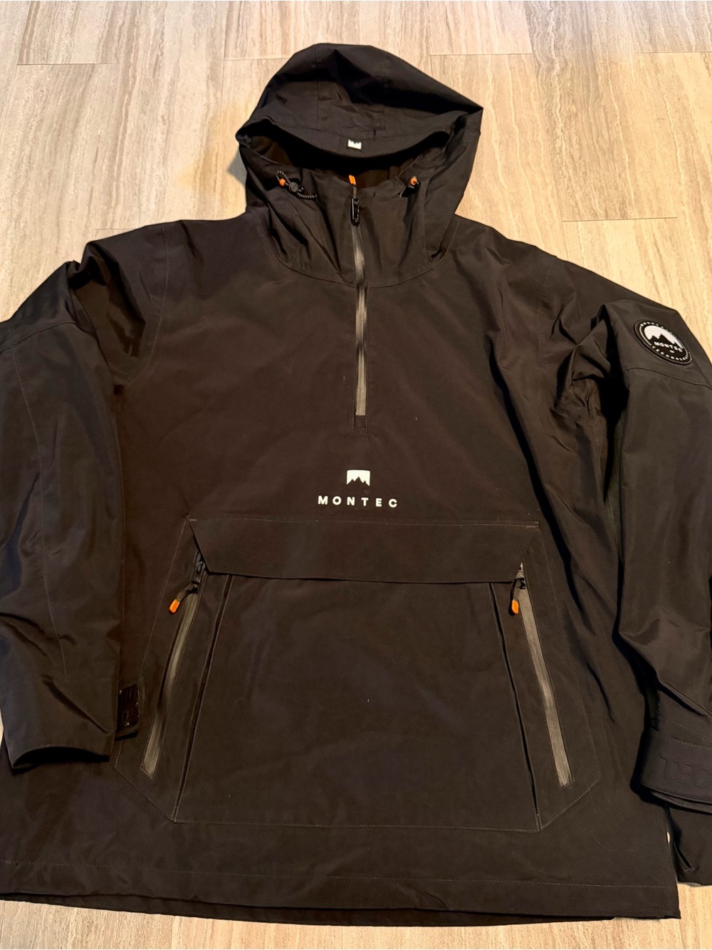 Men's Black Montec Ski Snowboard Jacket